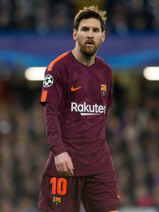 Lionel Messi Fc Barcelona Action Uefa Editorial Stock Photo - Stock ...