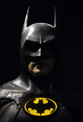Batman Costume Worn By Michael Keaton Editorial Stock Photo - Stock Image |  Shutterstock