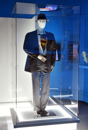 Clark Kent / Superman costume worn by Christopher Reeve in Superman II, 1980, designed by Yvonne Blake & Susan Yelland