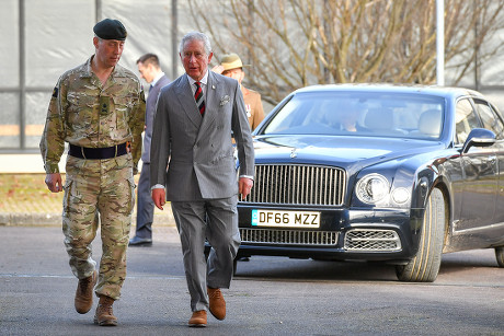 The Prince of Wales visit to Imjin Barracks, Innsworth, Gloucester, UK - 20 Feb 2018