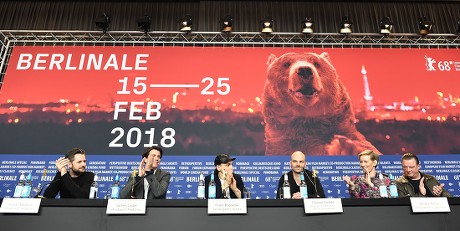 In den Gaengen - Press Conference - 68th Berlin Film Festival, Germany - 23 Feb 2018