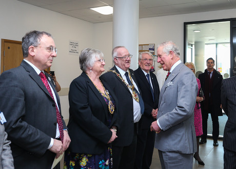 Prince Charles visits Morriston Hospital, Swansea, Wales - 23 Feb 2018