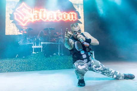 Sabaton in concert at The Orpheum, Madison, USA - 24 Feb 2018