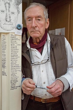 Raymond Briggs At His Sussex Home. Exc Print Before Web / Showbiz - Laura Lambert Interview -.