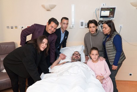 King Mohammed VI of Morocco at the Ambroise Pare clinic in Paris, France - 26 Feb 2018