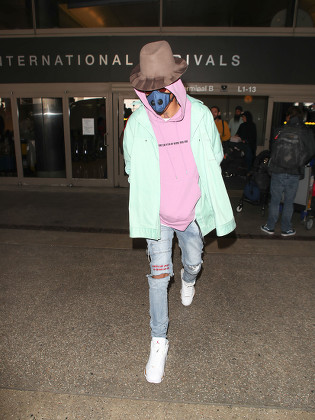 August Alsina at LAX International Airport, Los Angeles, USA - 26 Feb 2018