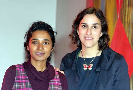 British Indepenent Film Awards Nominations. Best Actress Tannishtha Chatterjee For Brick Lane Pictured With Best Director For Brick Lane Sarah Gavron.