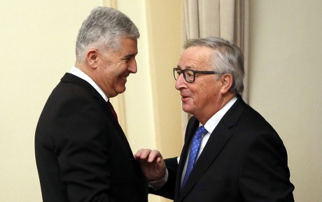President of the European Commission Jean-Claude Juncker in Sarajevo, Bosnia., Bosnia And Herzegovina - 28 Feb 2018