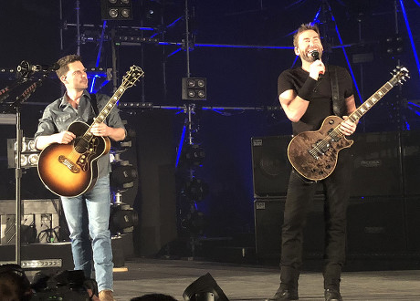 Nickelback in concert at The Joint Hard Rock Hotel & Casino, Las Vegas, USA - 27 Feb 2018