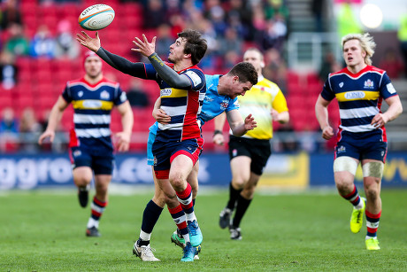 Joe Joyce Bristol Rugby Gets Away Editorial Stock Photo - Stock Image