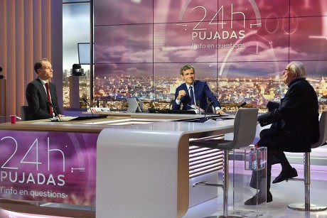 '24h Pujadas', LCI TV show, Paris, France - 05 Mar 2018