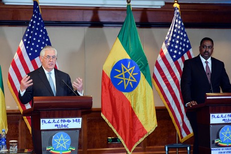 US Secretary of State Rex Tillerson visits Ethiopia, Addis Ababa - 08 Mar 2018