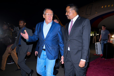 Russian Foreign Minister Sergei Lavrov visits Ethiopia, Addis Ababa - 08 Mar 2018