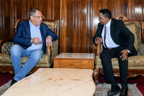 Russian Foreign Minister Sergei Lavrov visits Ethiopia, Addis Ababa - 08 Mar 2018