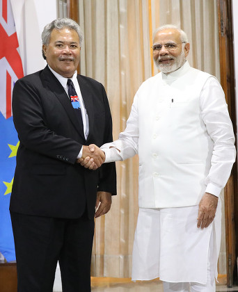 India-Tuvalu bilateral meetings on the sidelines of International Solar Alliance Founding Conference 2018, New Delhi - 09 Mar 2018