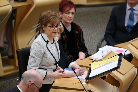 Scottish Parliament First Minister's Questions, The Scottish Parliament, Edinburgh, Scotland, UK - 15 Mar 2018
