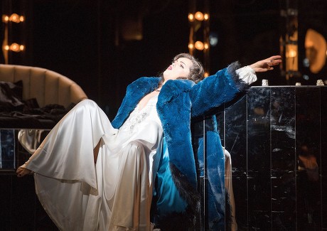 'La Traviata' Opera performed by English National Opera at the London Coliseum, UK, 14 Mar 2018