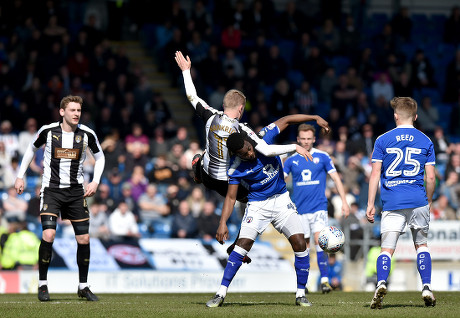 Chesterfield v Notts County, Sky Bet League 2, The Proact Stadium, Chesterfield, UK, 24th of March 2018