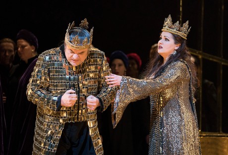 'Macbeth' Opera performed at the Royal Opera House, London, UK, 22 Mar 2018