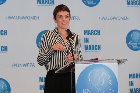 UN Women for Peace Association Awards Luncheon, UN Headquarters, New York, USA - 08 Mar 2018
