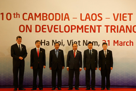 The sixth Greater Mekong Sub-Region Summit (GMS-6) in Hanoi, Viet Nam - 31 Mar 2018