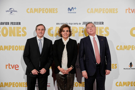 'Campeones' film premiere, Madrid, Spain - 03 Apr 2018