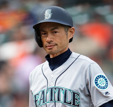 Seattle Mariners Ichiro Suzuki Reacts After Editorial Stock Photo - Stock  Image