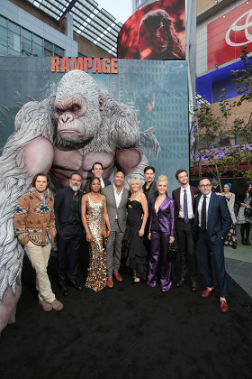 New Line Cinema World film Premiere of 'Rampage' at the Microsoft Theater, Los Angeles, CA, USA - 04 Apr 2018
