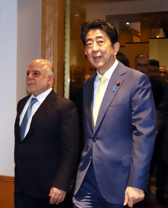 Iraqi Prime Minister Haider al-Abadi visit to Tokyo, Japan - 05 Apr 2018