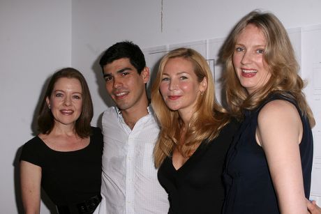 'A Lifetime Burning' cast introduction at Primary Stages Rehearsal Studio, New York, America - 01 Jul 2009