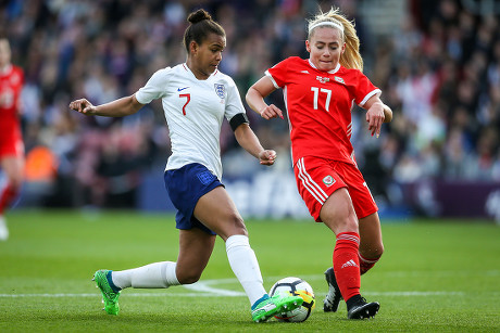 England v Wales, 2019 FIFA Women's World Cup Qualifier, Group 1, St ...