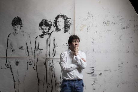 Artist Adel Abdessemed portrait session, Paris, France - 23 Mar 2018