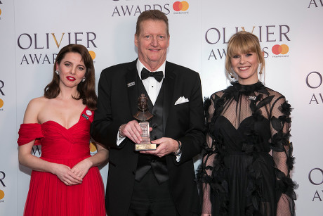 '2018 Laurence Olivier Awards' press room, London, UK - 08 Apr 2018