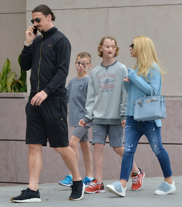 Zlatan Ibrahimovic out and about, Los Angeles, USA - 08 Apr 2018