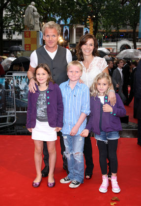 Gordon Ramsay Wife Tana Children Editorial Stock Photo - Stock Image