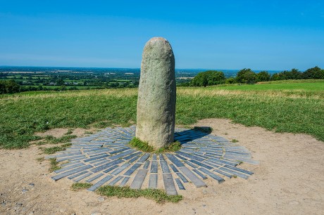 Lia Fail Stone Destiny Hill Tara Editorial Stock Photo - Stock Image ...