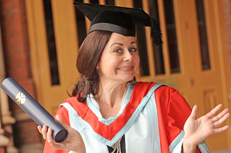Geraldine Hughes Receives an Honorary Degree From Queen's University Belfast, Belfast, Ireland - 08 Jul 2009