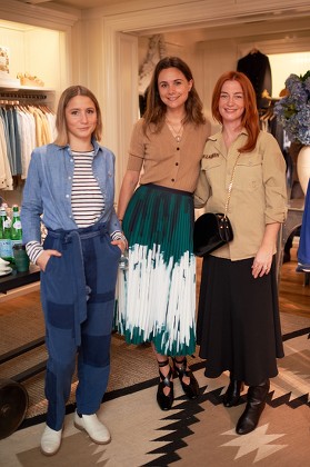 Camille Charriere and Monica Ainley host a breakfast to celebrate the Polo Shirt, at Polo Ralph Lauren's Regent Street store, London, UK - 12 Apr 2018