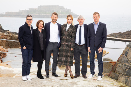 'The Guernsey Literary and Potato Peel Pie Society' film photocall, Guernsey, UK - 12 Apr 2018