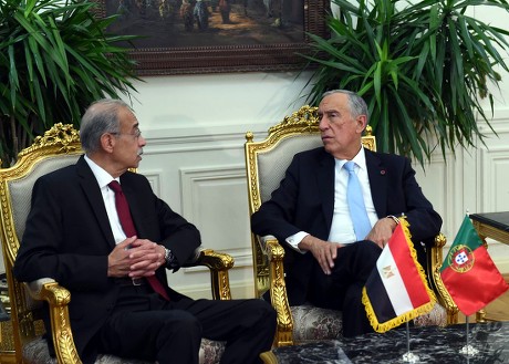 Portuguese President Marcelo Rebelo de Sousa visits Egypt, Cairo - 12 Apr 2018