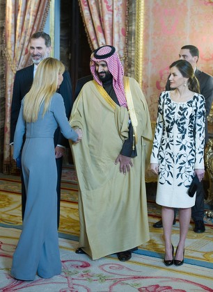Crown Prince Mohammed bin Salman Abdulaziz al Saud visit to Spain - 12 Apr 2018