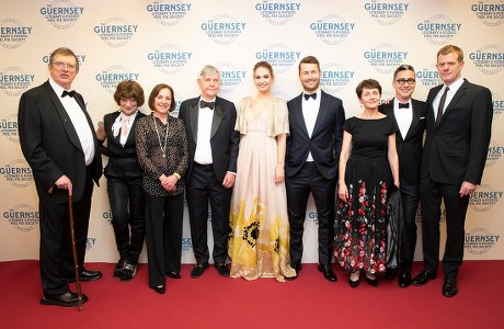 'The Guernsey Literary and Potato Peel Pie Society' film premiere, Guernsey, UK - 12 Apr 2018