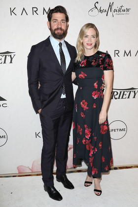 John Krasinski Emily Blunt Editorial Stock Photo - Stock Image