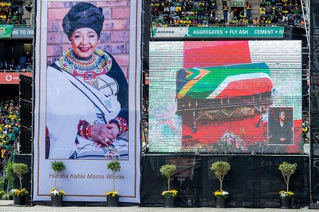 Funeral of Winnie Mandela, Johannesburg, South Africa - 14 Apr 2018