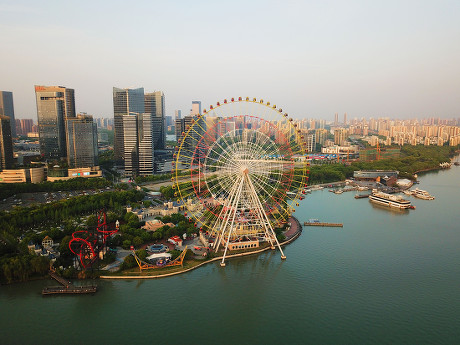 Giant Wheel Park of Suzhou, China