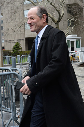 Eliot Spitzer out and about, New York, USA - 16 Apr 2018