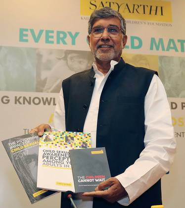 Winner Kailash Satyarthi releases report on child sexual abuse cases in India, New Delhi - 17 Apr 2018