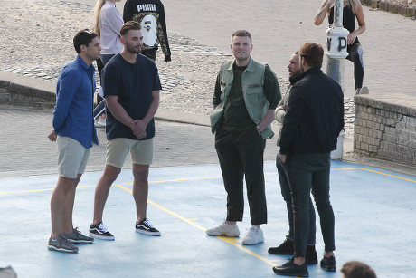 'The Only Way is Essex' TV show filming, Brighton, UK - 17 Apr 2018