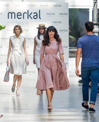 'Merkal' show at Atocha station, Spring Summer 2018, Madrid, Spain - 18 Apr 2018
