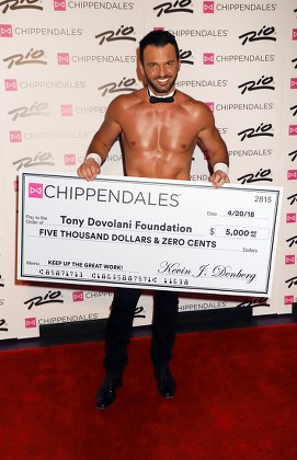 Tony Dovolani 'Chippendales' celebrity host, Las Vegas, USA - 20 Apr 2018